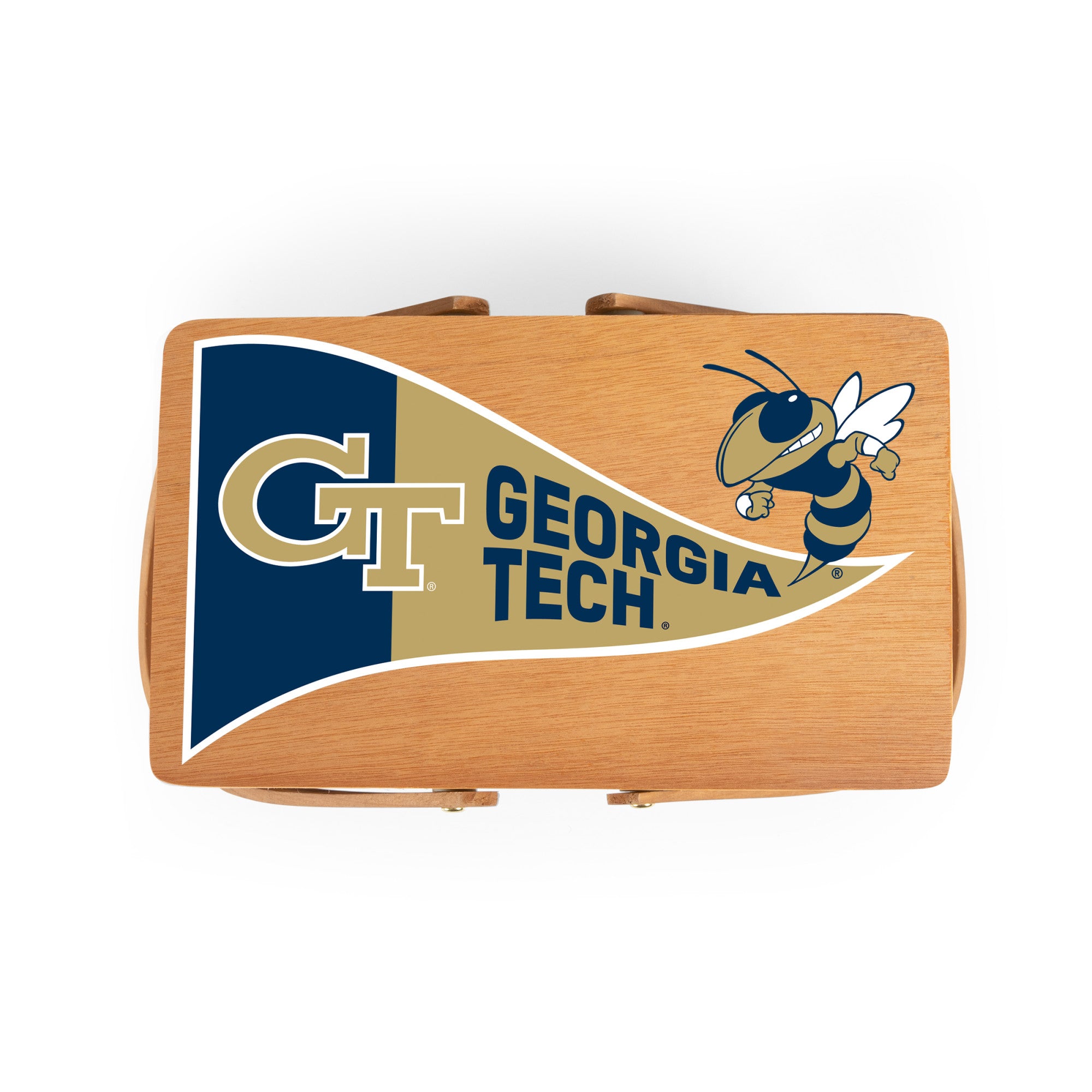 Georgia Tech Yellow Jackets - Poppy Personal Picnic Basket