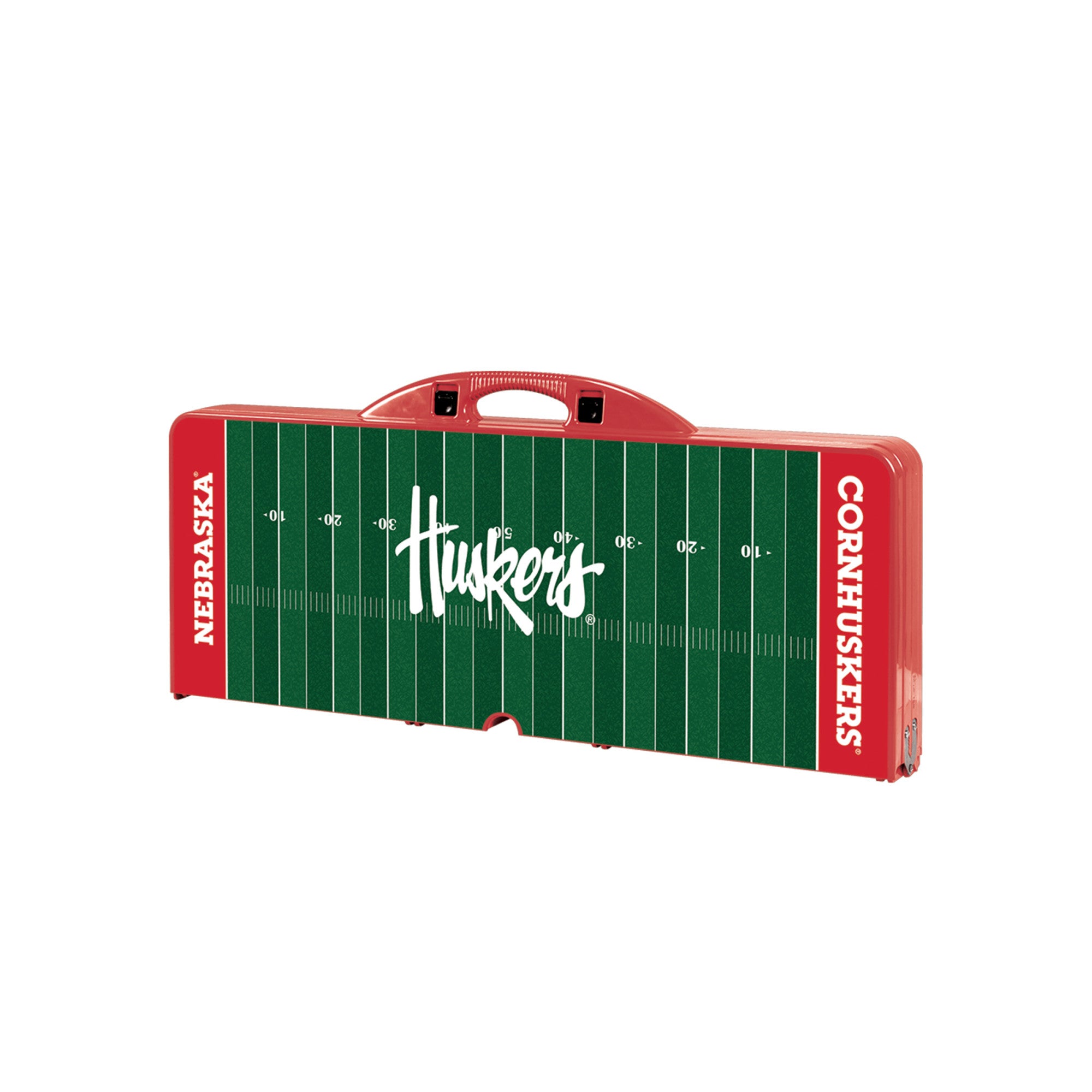 Nebraska Cornhuskers - Picnic Table Portable Folding Table with Seats