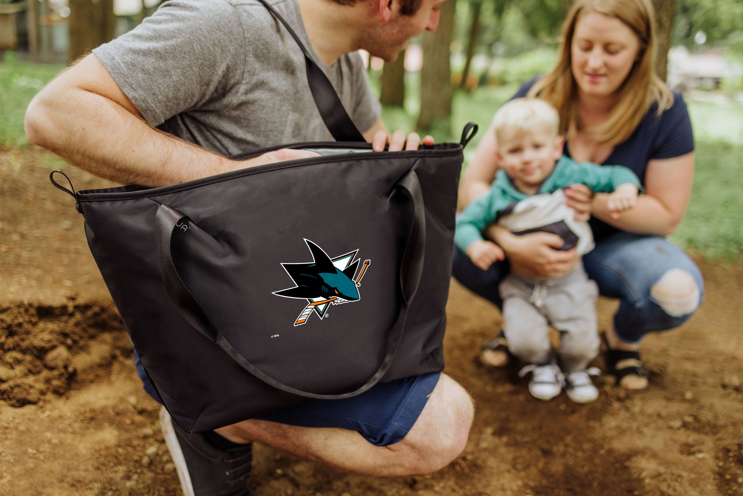 San Jose Sharks - Tarana Recycled Cooler Tote Bag