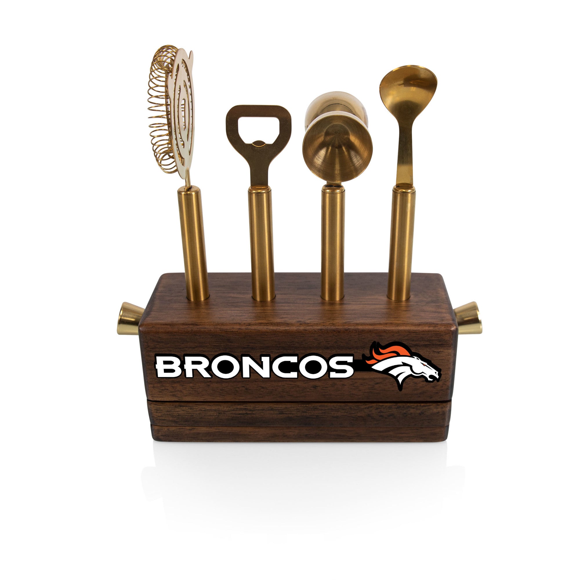 Denver Broncos - Sidecar 5-Piece Bar Tool Set