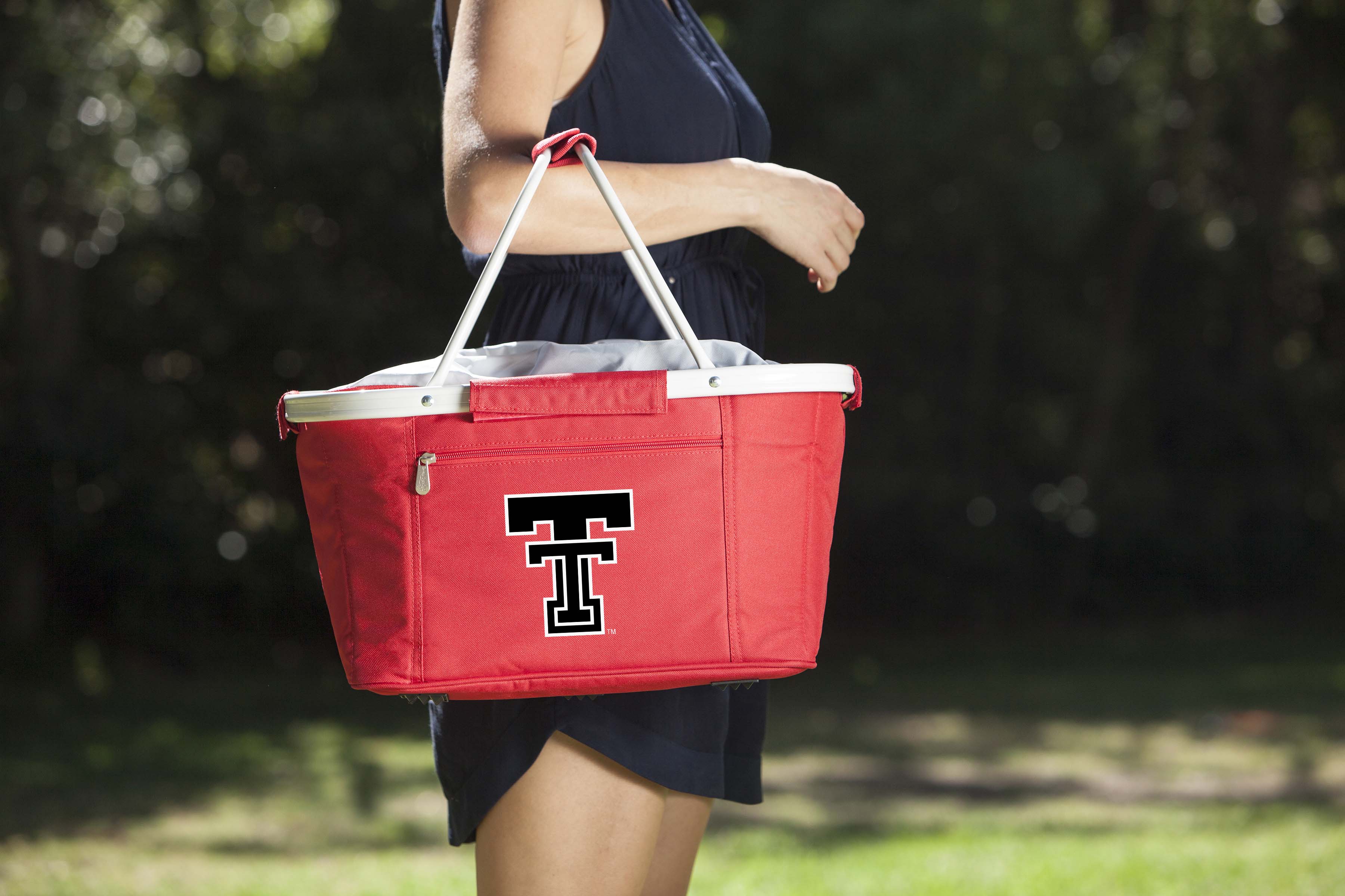 Texas Tech Red Raiders - Metro Basket Collapsible Cooler Tote