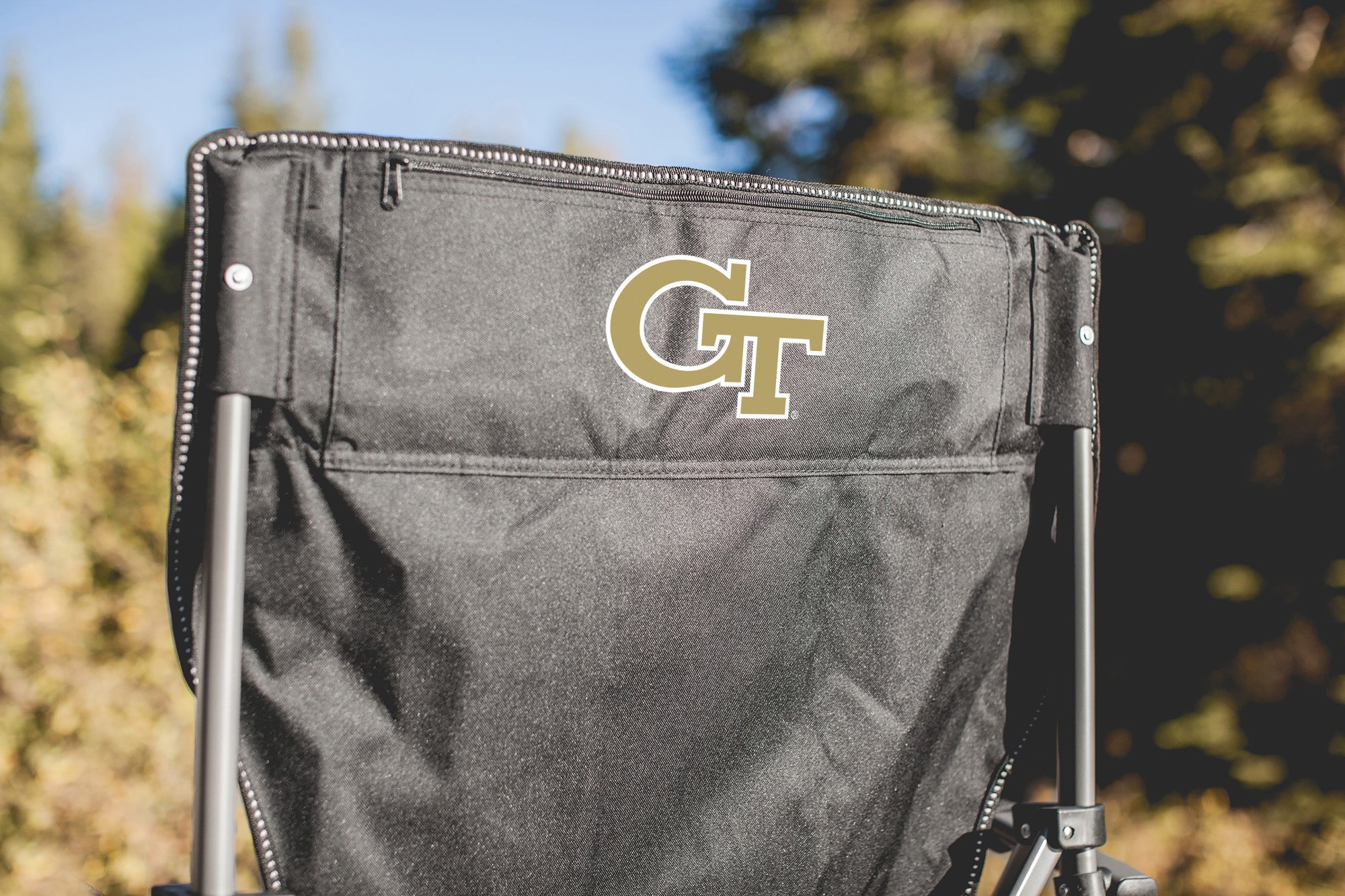 Georgia Tech Yellow Jackets - Big Bear XXL Camping Chair with Cooler