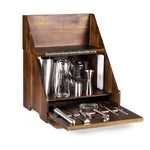 Cincinnati Reds - Madison Acacia Tabletop Bar Set