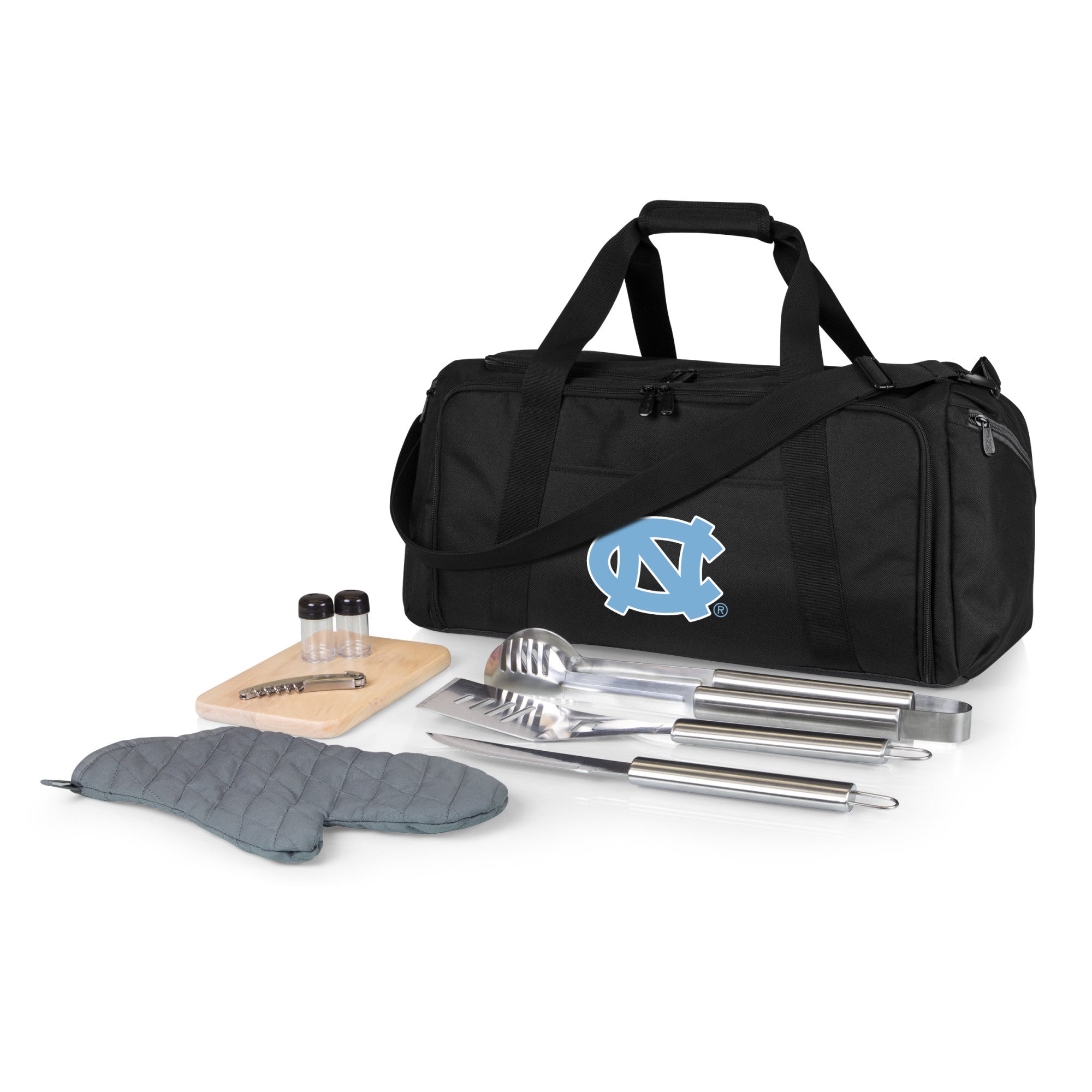 North Carolina Tar Heels - BBQ Kit Grill Set & Cooler