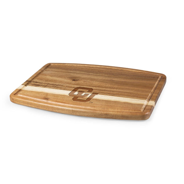 Colorado Buffaloes - Ovale Acacia Cutting Board