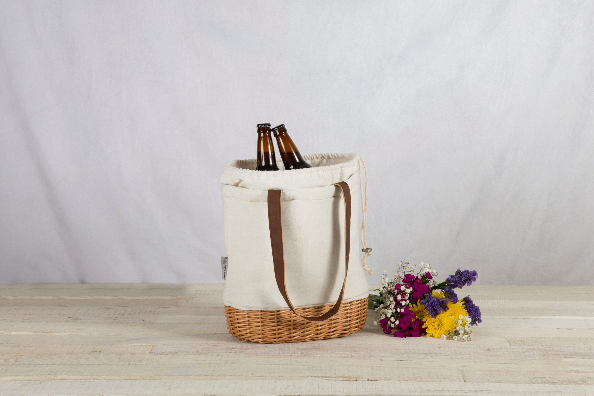 New York Jets - Pico Willow and Canvas Lunch Basket