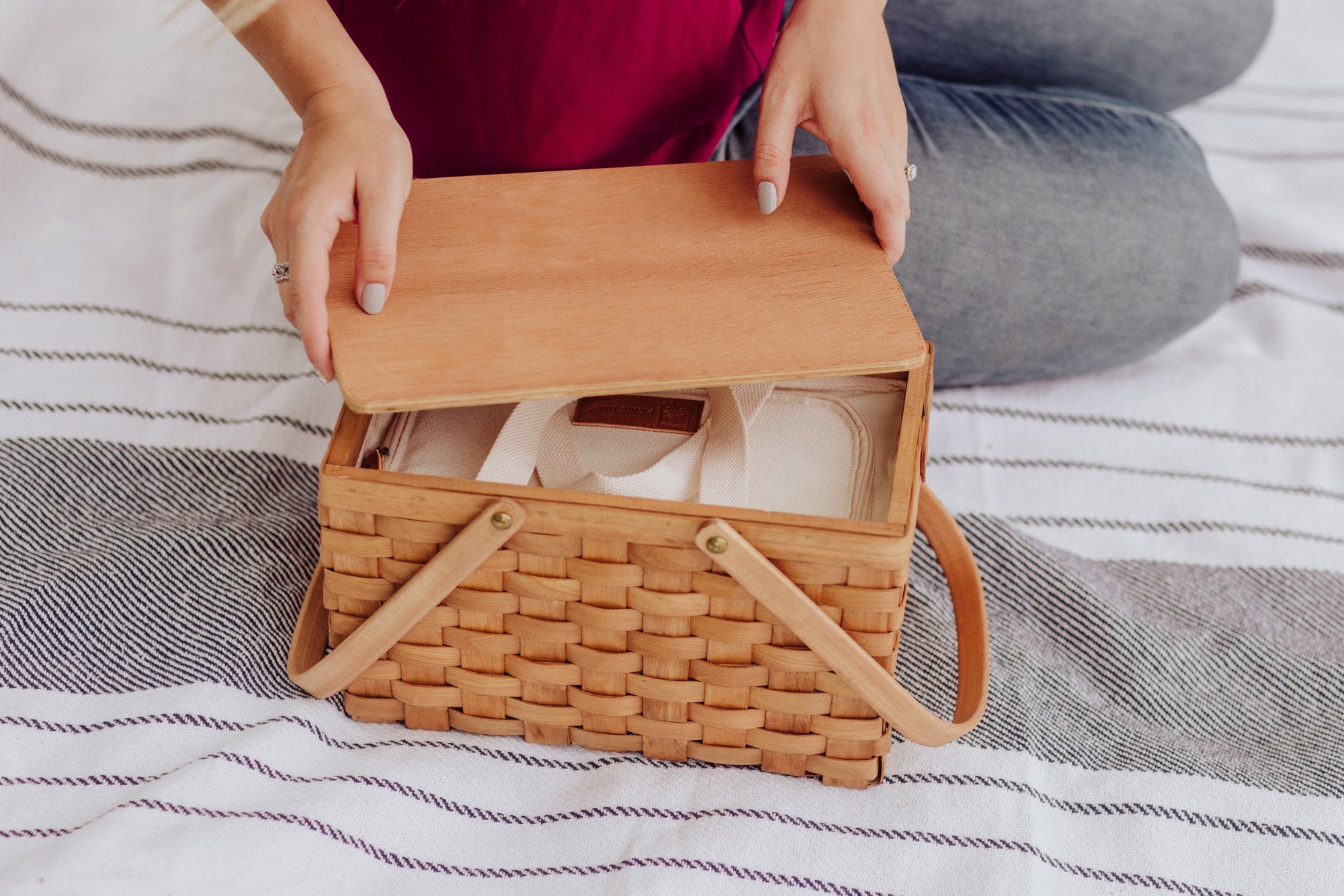 Minnesota Twins - Poppy Personal Picnic Basket