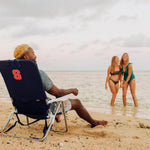 Syracuse Orange - Monaco Reclining Beach Backpack Chair