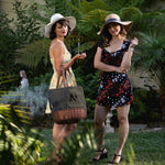 Oakland Athletics - Coronado Canvas and Willow Basket Tote