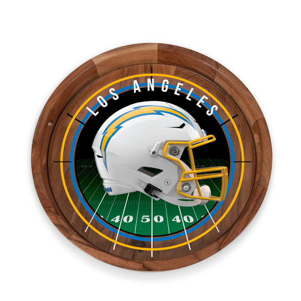 Los Angeles Chargers - Barista Serving Tray with Glass Insert