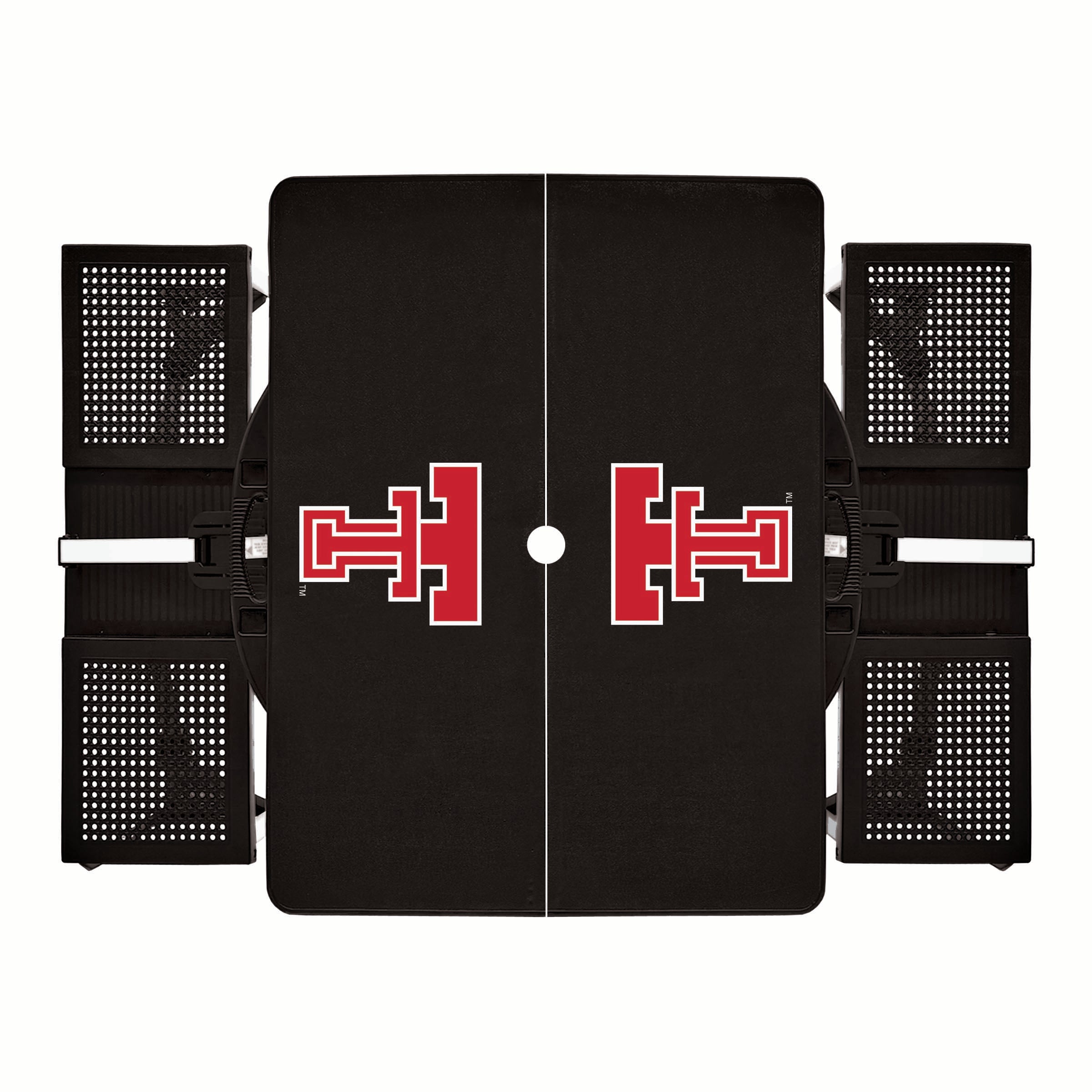 Texas Tech Red Raiders - Picnic Table Portable Folding Table with Seats
