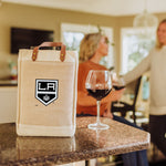 Los Angeles Kings - Pinot Jute 2 Bottle Insulated Wine Bag