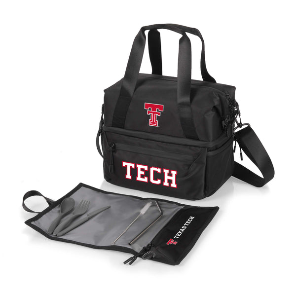 Texas Tech Red Raiders - Tarana Recycled Lunch Bag Cooler with Utensils
