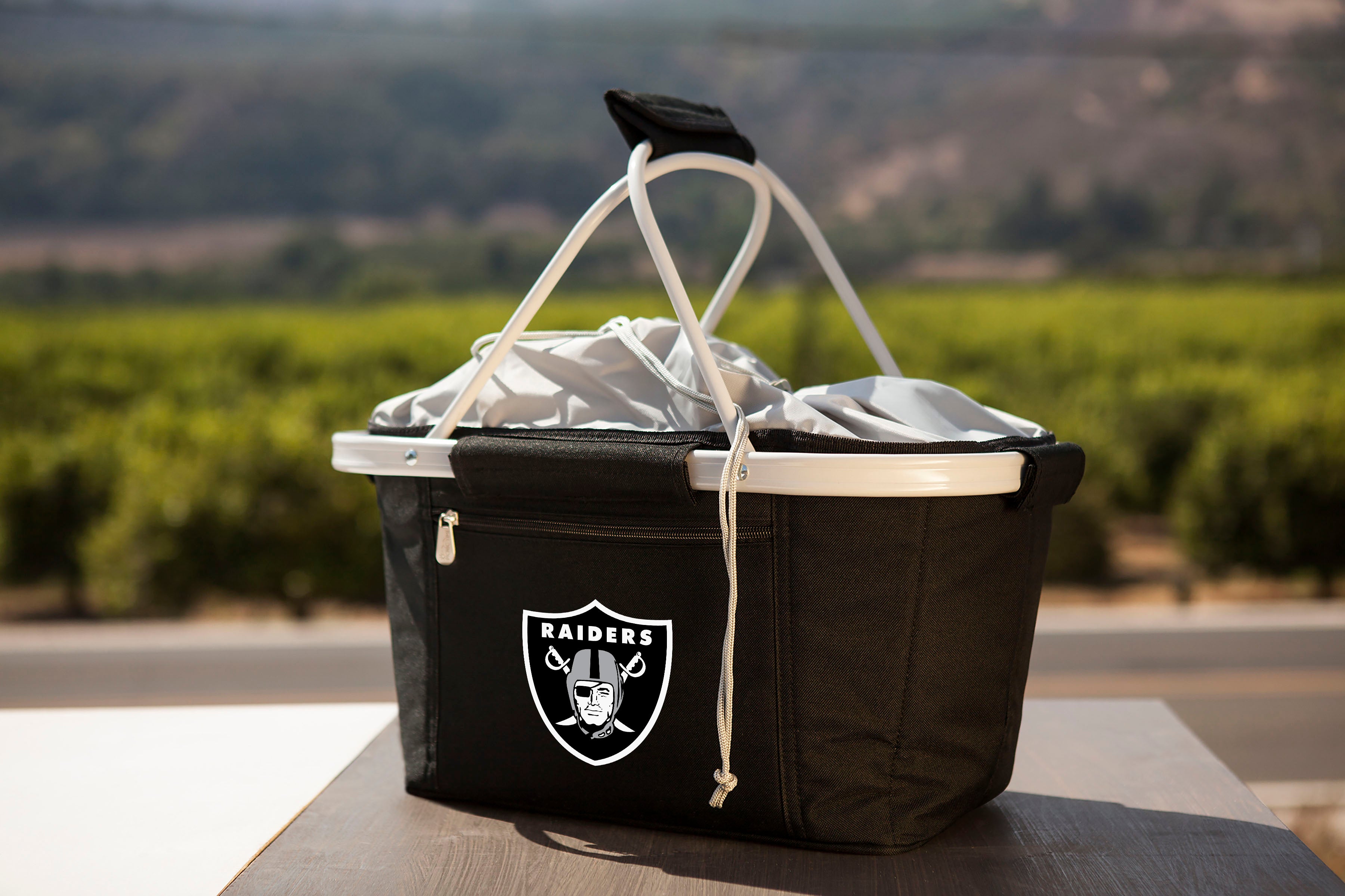 Las Vegas Raiders - Metro Basket Collapsible Cooler Tote
