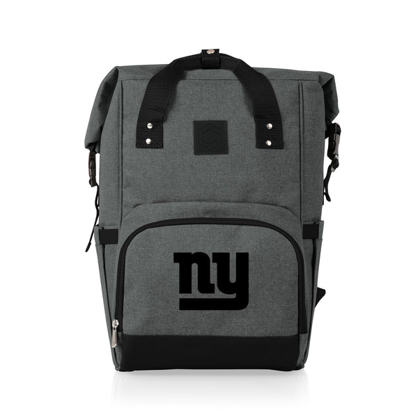 New York Giants - On The Go Roll-Top Backpack Cooler