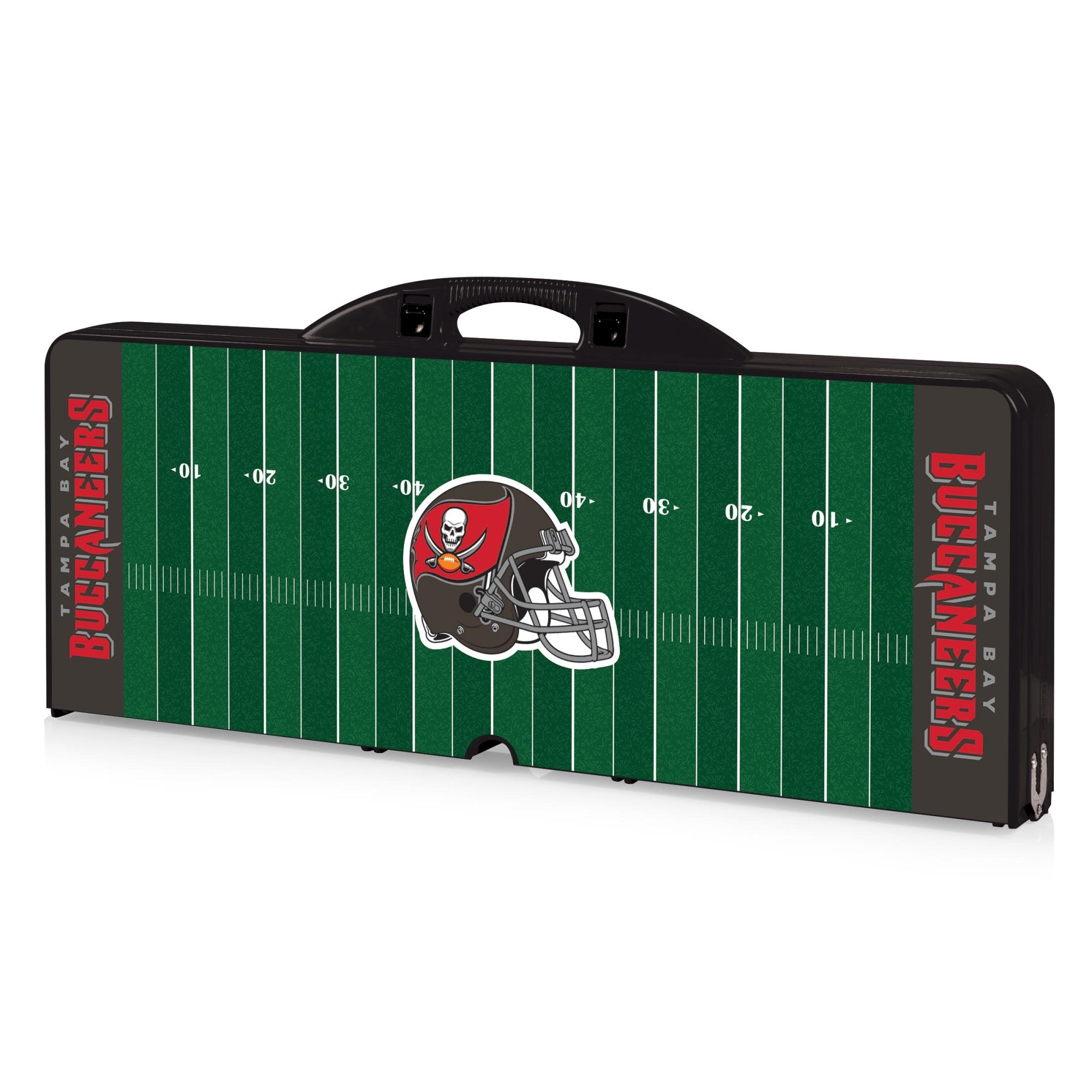 Tampa Bay Buccaneers - Picnic Table Portable Folding Table with Seats