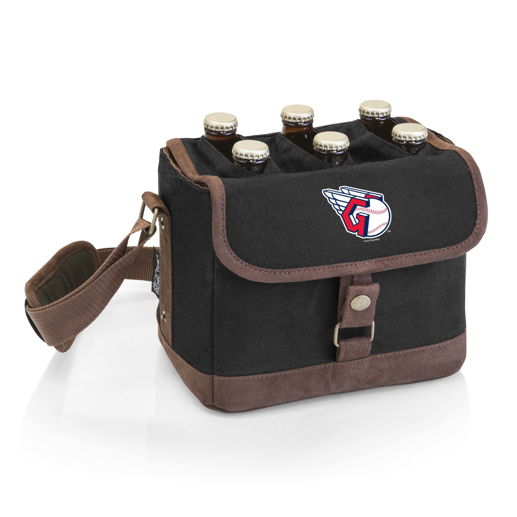 Cleveland Guardians - Beer Caddy Cooler Tote with Opener