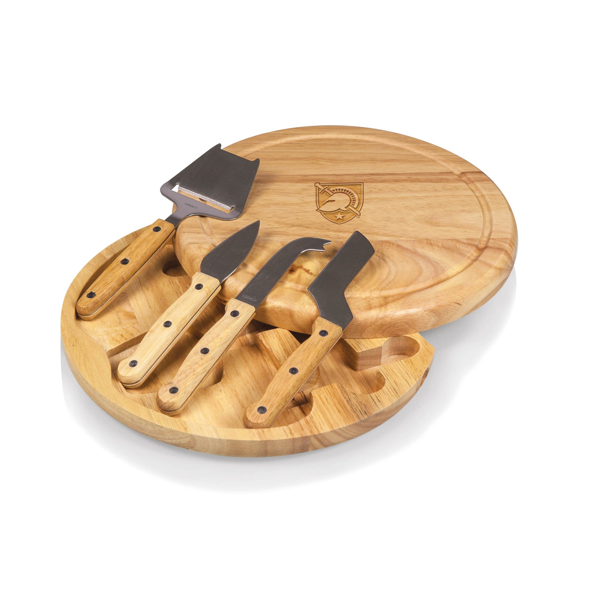 Army Black Knights Mascot - Circo Cheese Cutting Board & Tools Set