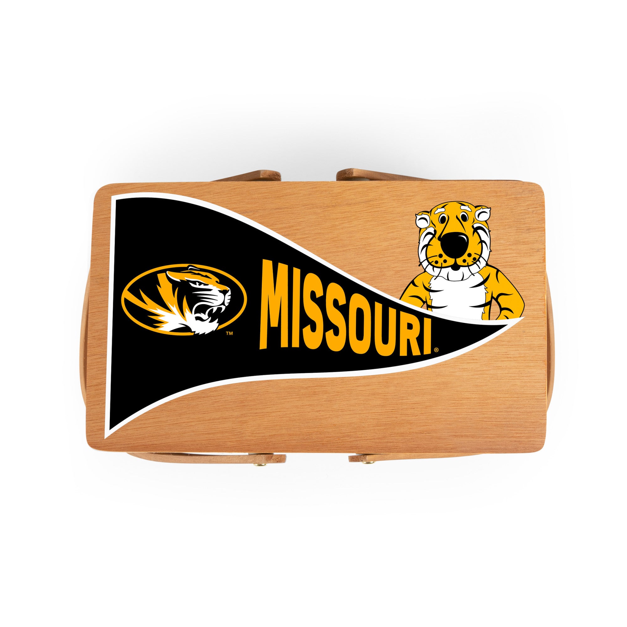 Mizzou Tigers - Poppy Personal Picnic Basket