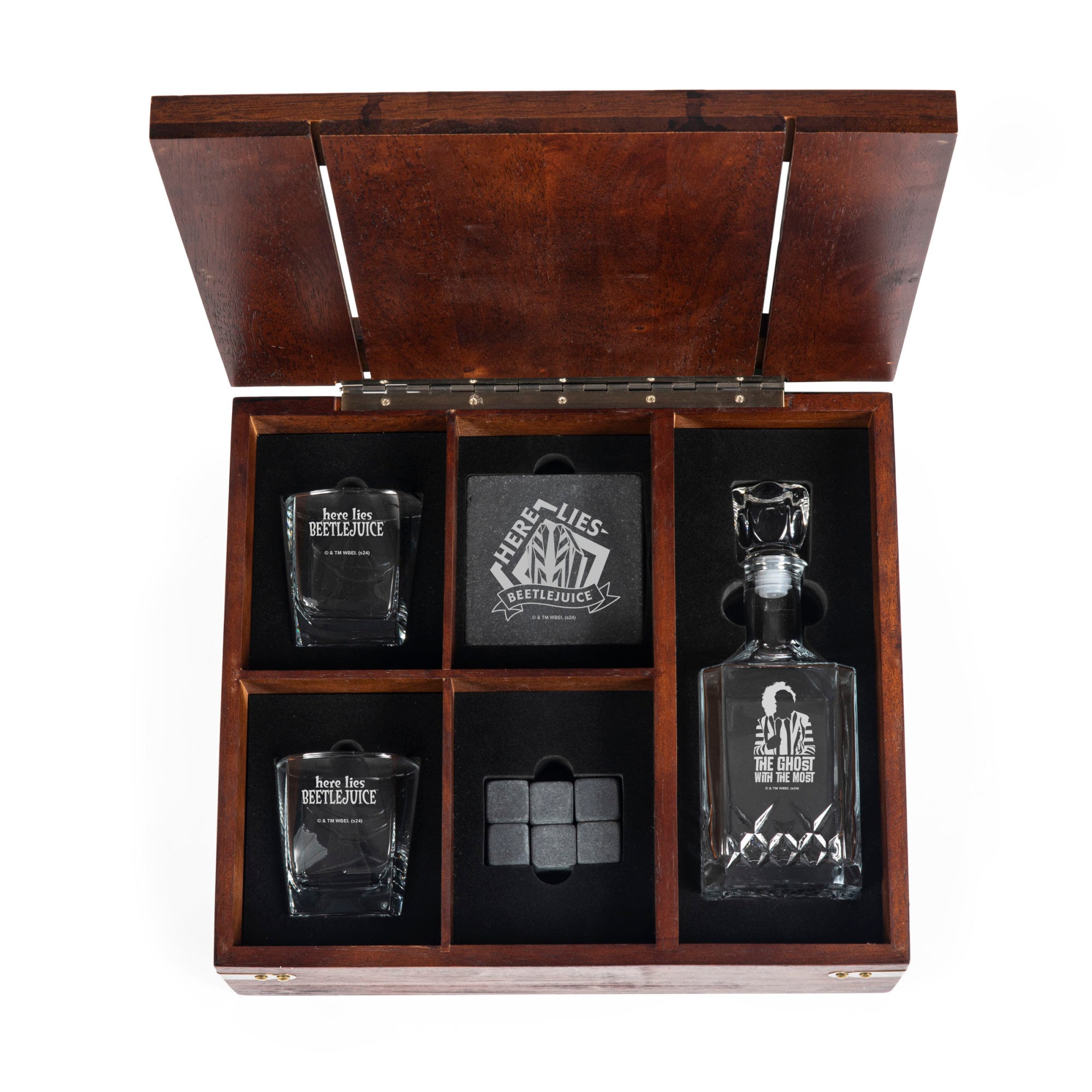 Beetlejuice - Whiskey Box Gift Set with Decanter