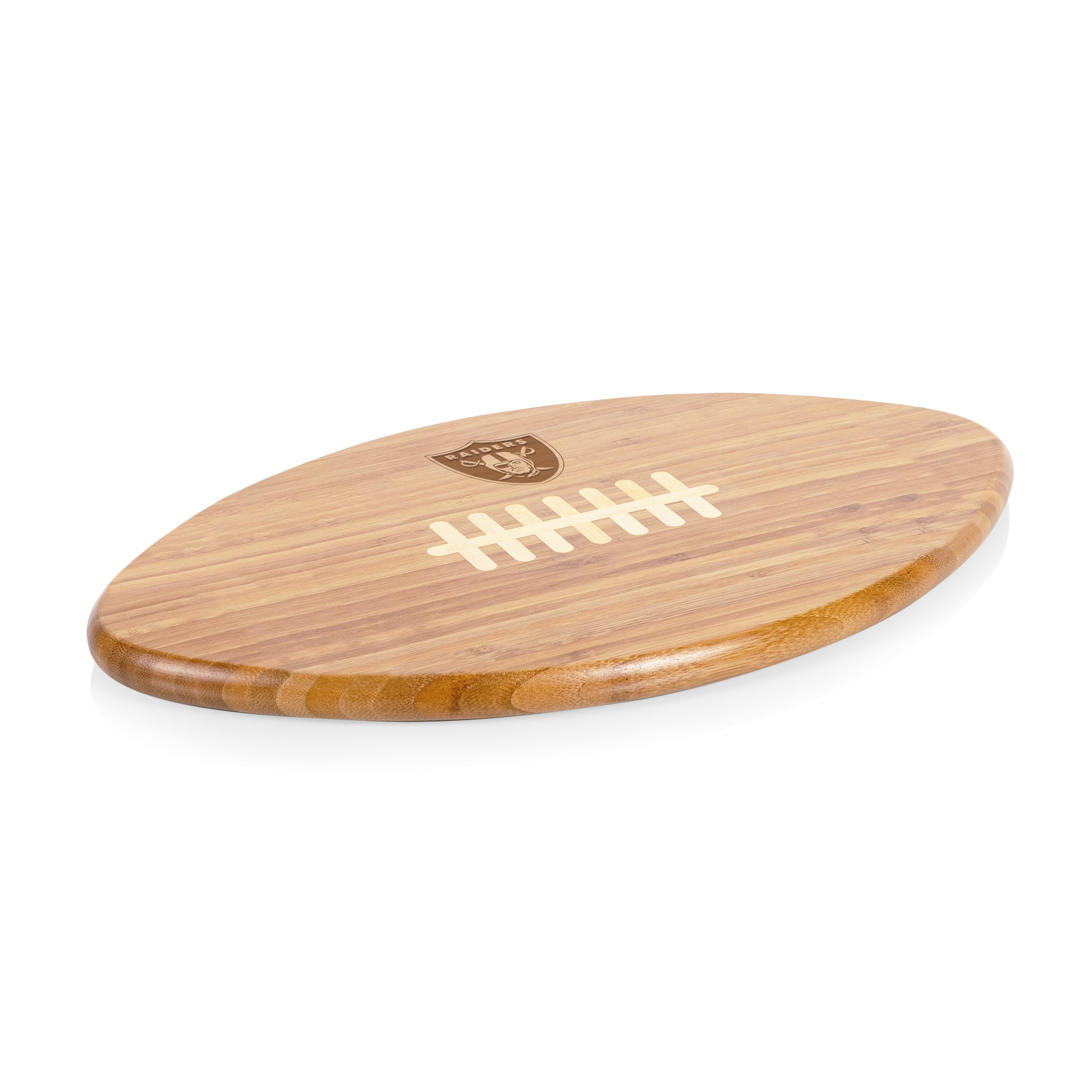 Las Vegas Raiders - Touchdown! Football Cutting Board & Serving Tray