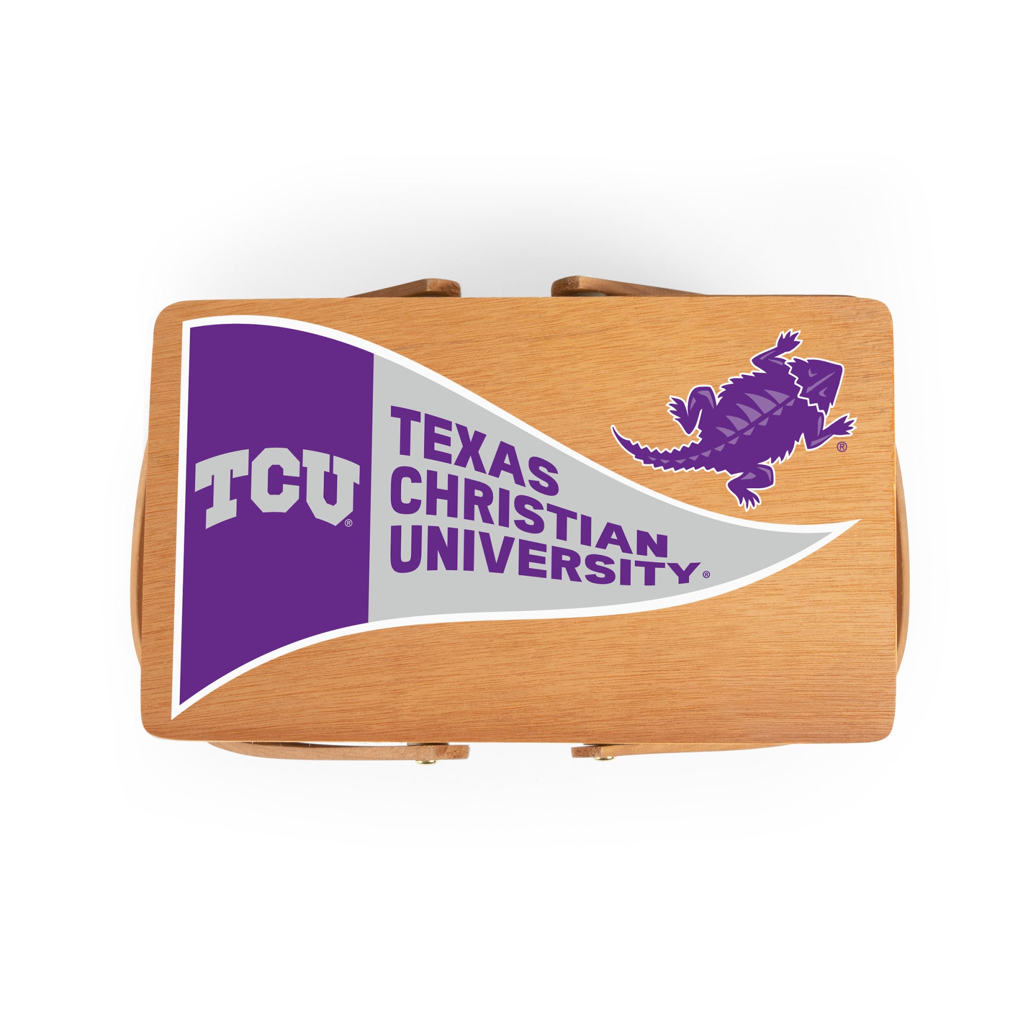 TCU Horned Frogs - Poppy Personal Picnic Basket