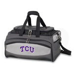 TCU Horned Frogs - Buccaneer Portable Charcoal Grill & Cooler Tote