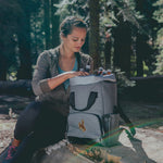 Wyoming Cowboys - On The Go Roll-Top Backpack Cooler