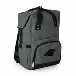 Carolina Panthers - On The Go Roll-Top Backpack Cooler