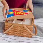 Kansas Jayhawks - Poppy Personal Picnic Basket