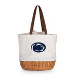 Penn State Nittany Lions - Coronado Canvas and Willow Basket Tote