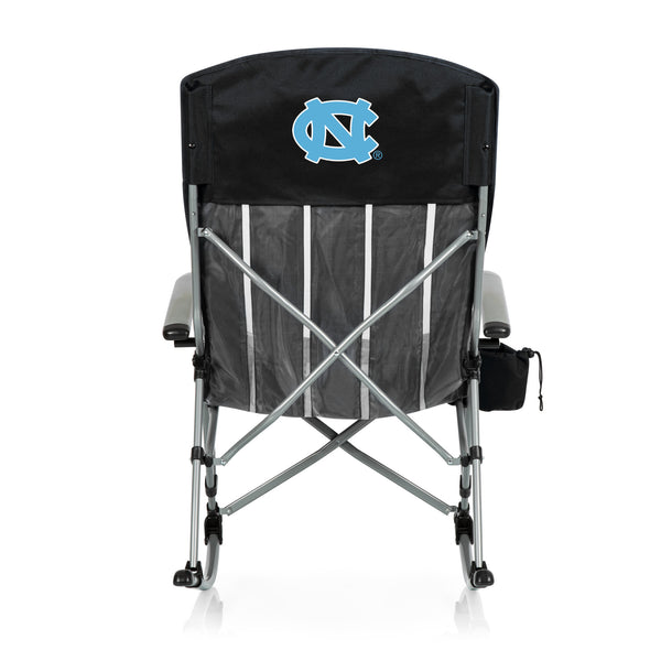 North Carolina Tar Heels - Outdoor Rocking Camp Chair