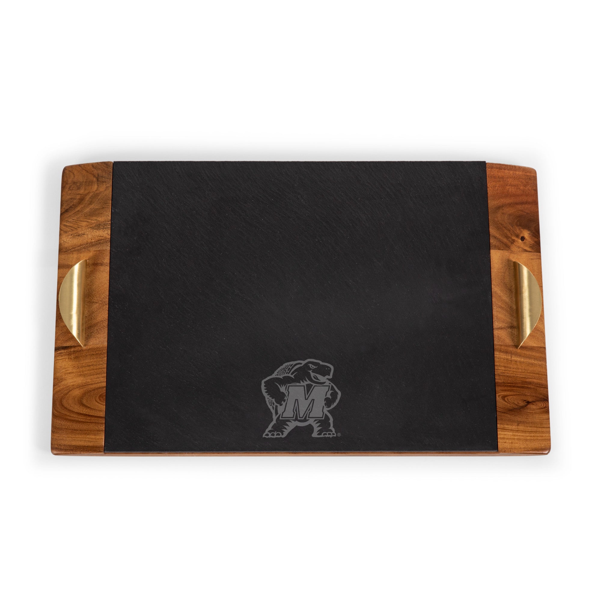 Maryland Terrapins - Covina Acacia and Slate Serving Tray