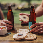 America250 Multiple Engraved - Coasters with Bottle Openers Set of 4