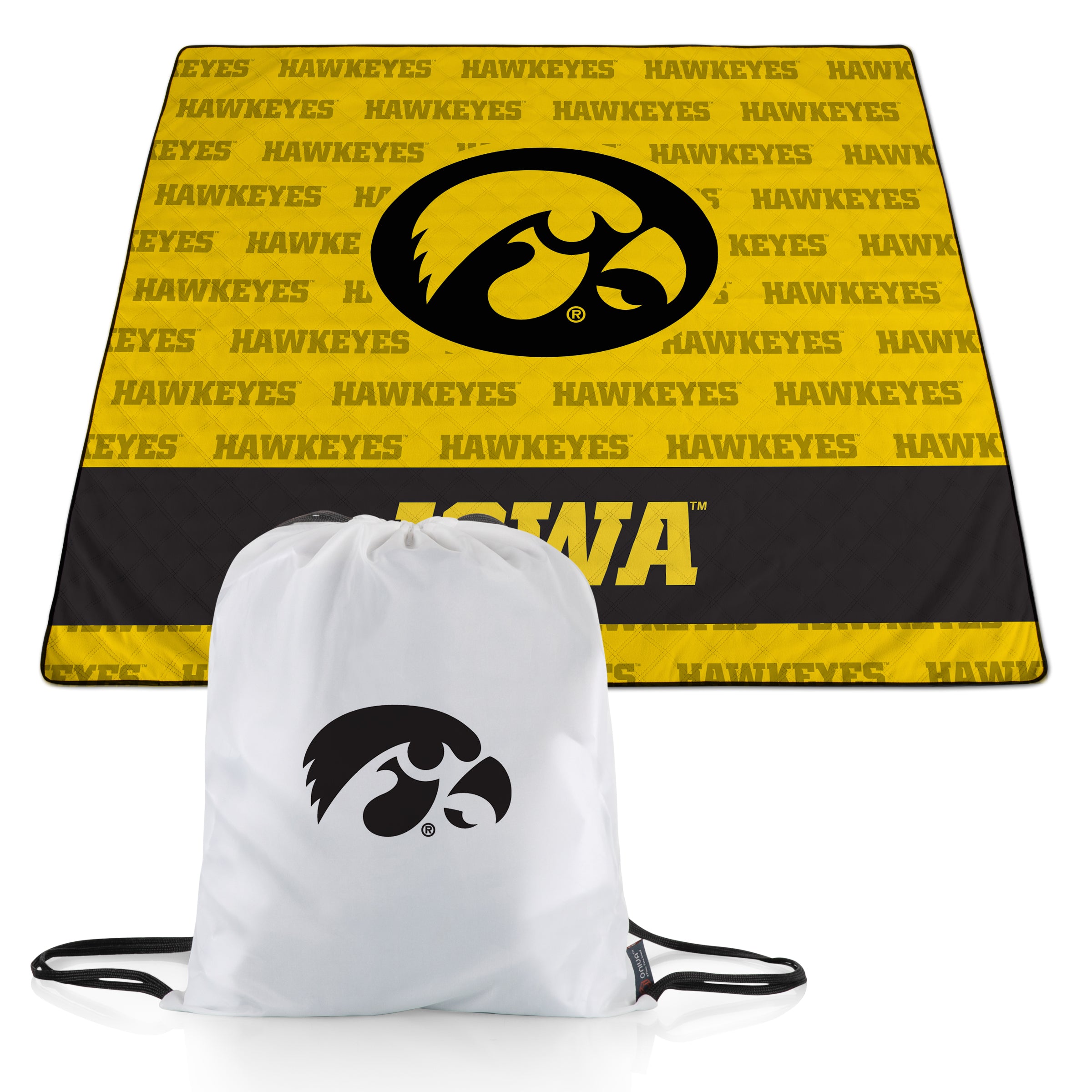 Iowa Hawkeyes - Impresa Picnic Blanket