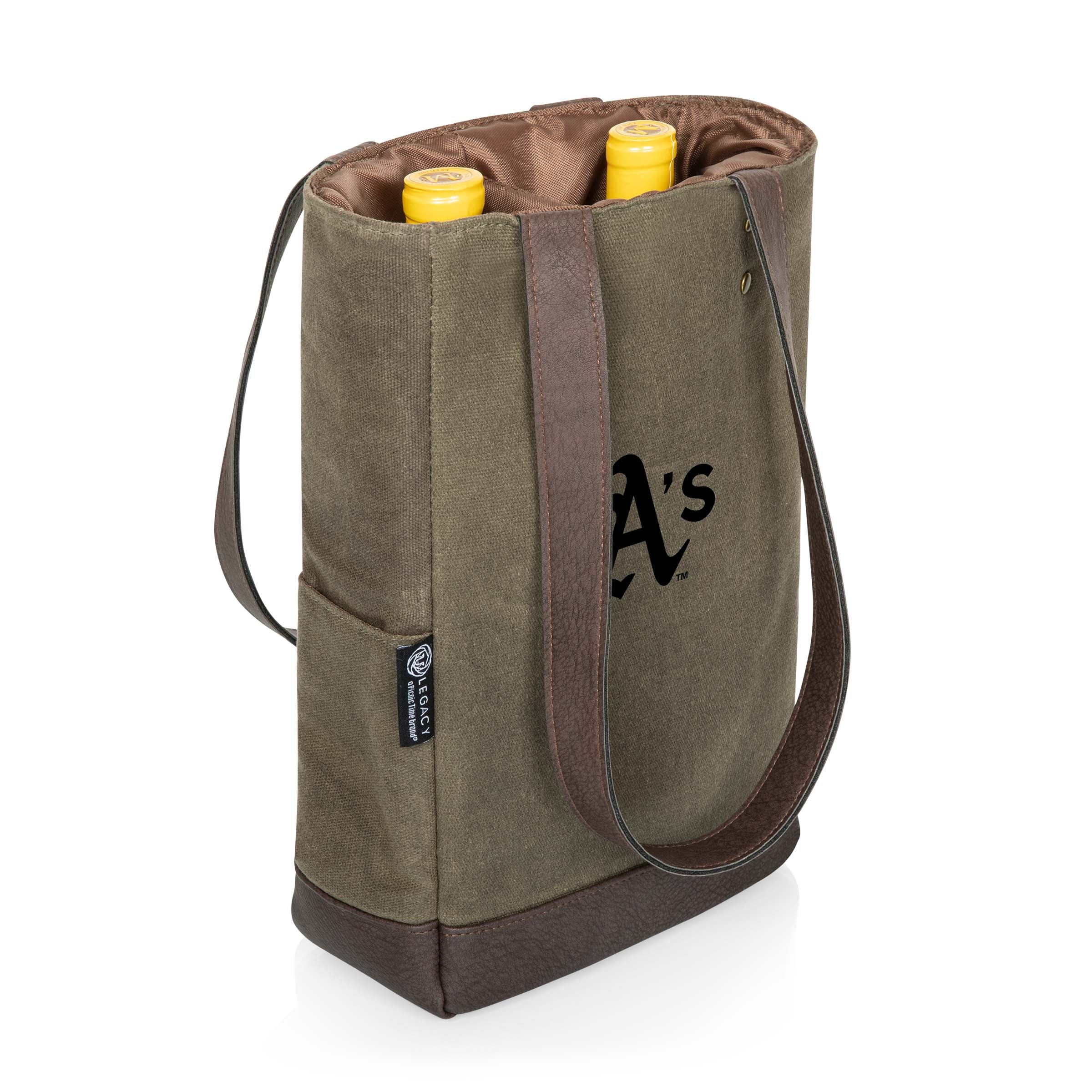 Oakland Athletics - 2 Bottle Insulated Wine Cooler Bag