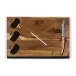 Purdue Boilermakers - Delio Acacia Cheese Cutting Board & Tools Set