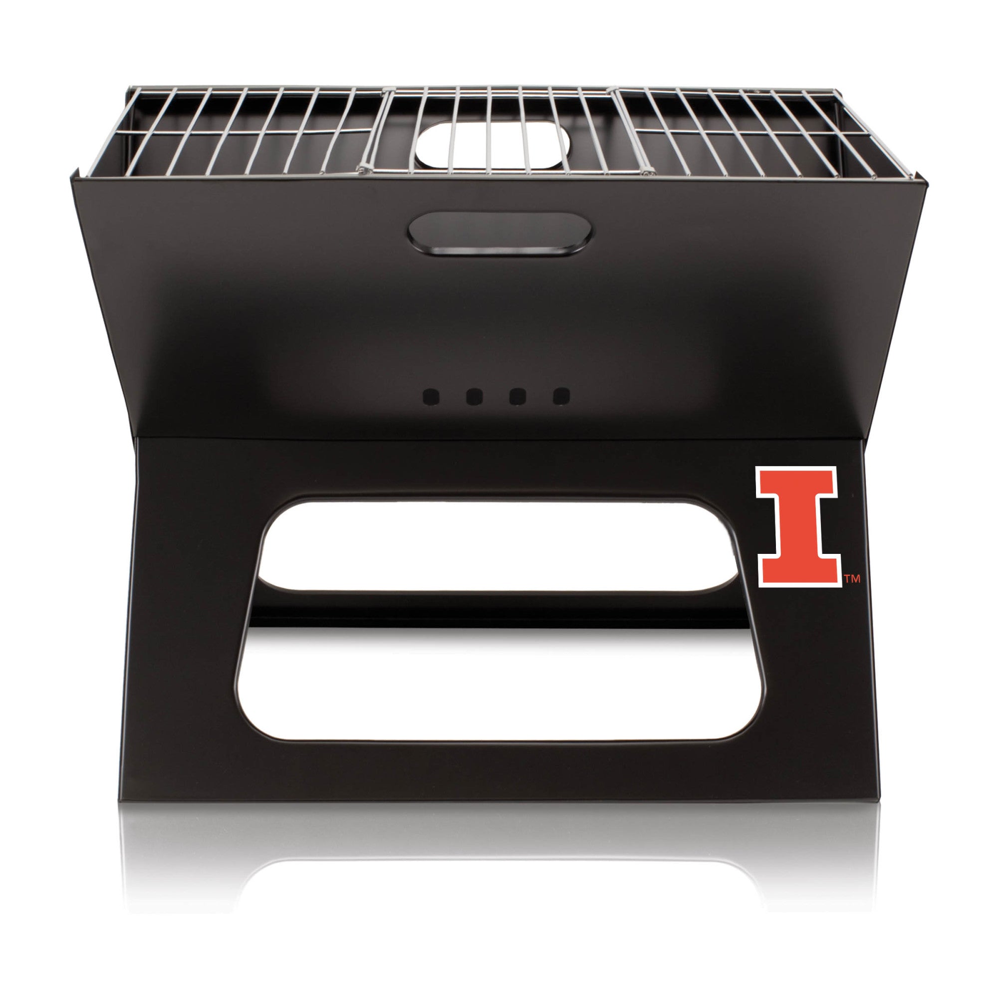 Illinois Fighting Illini - X-Grill Portable Charcoal BBQ Grill