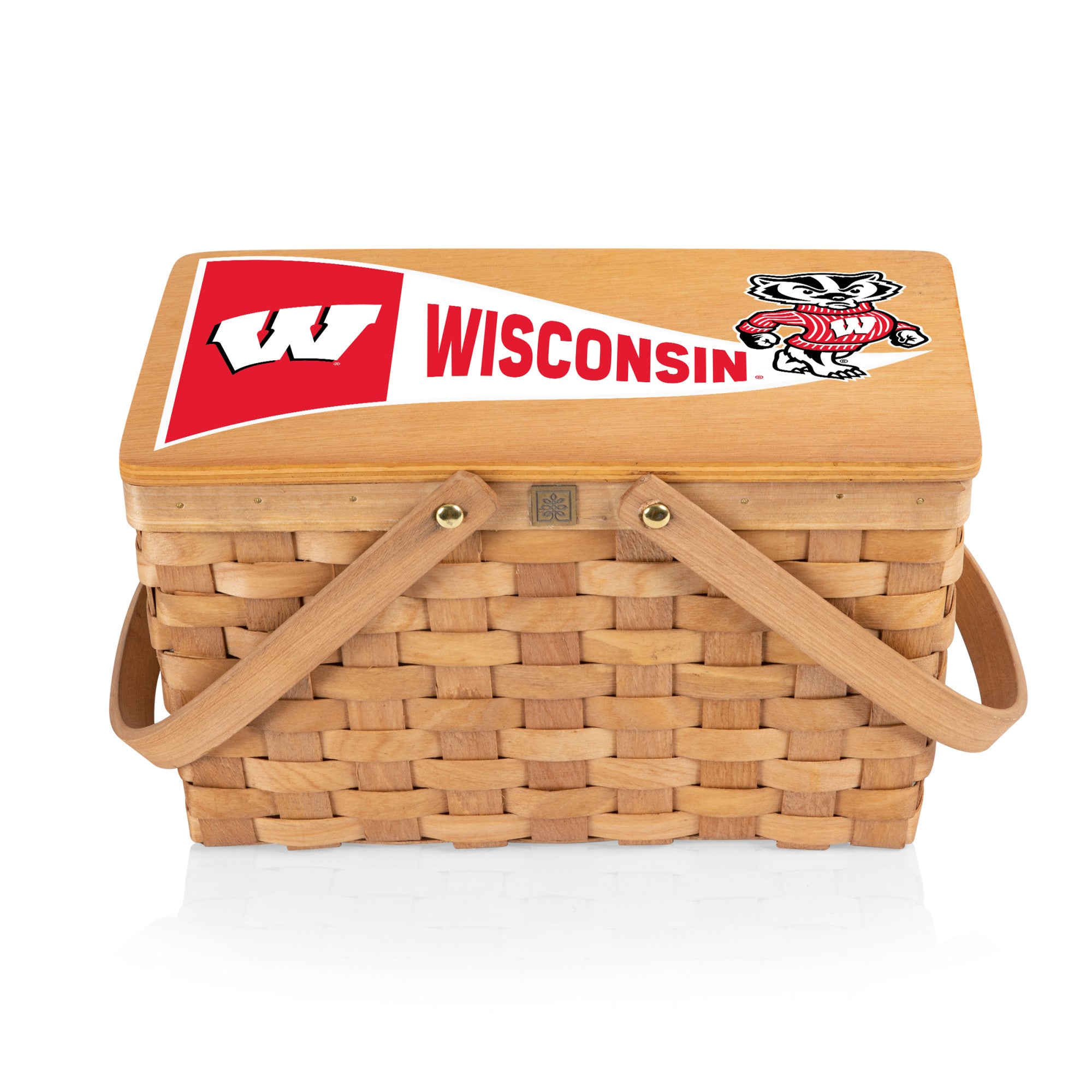 Wisconsin Badgers - Poppy Personal Picnic Basket