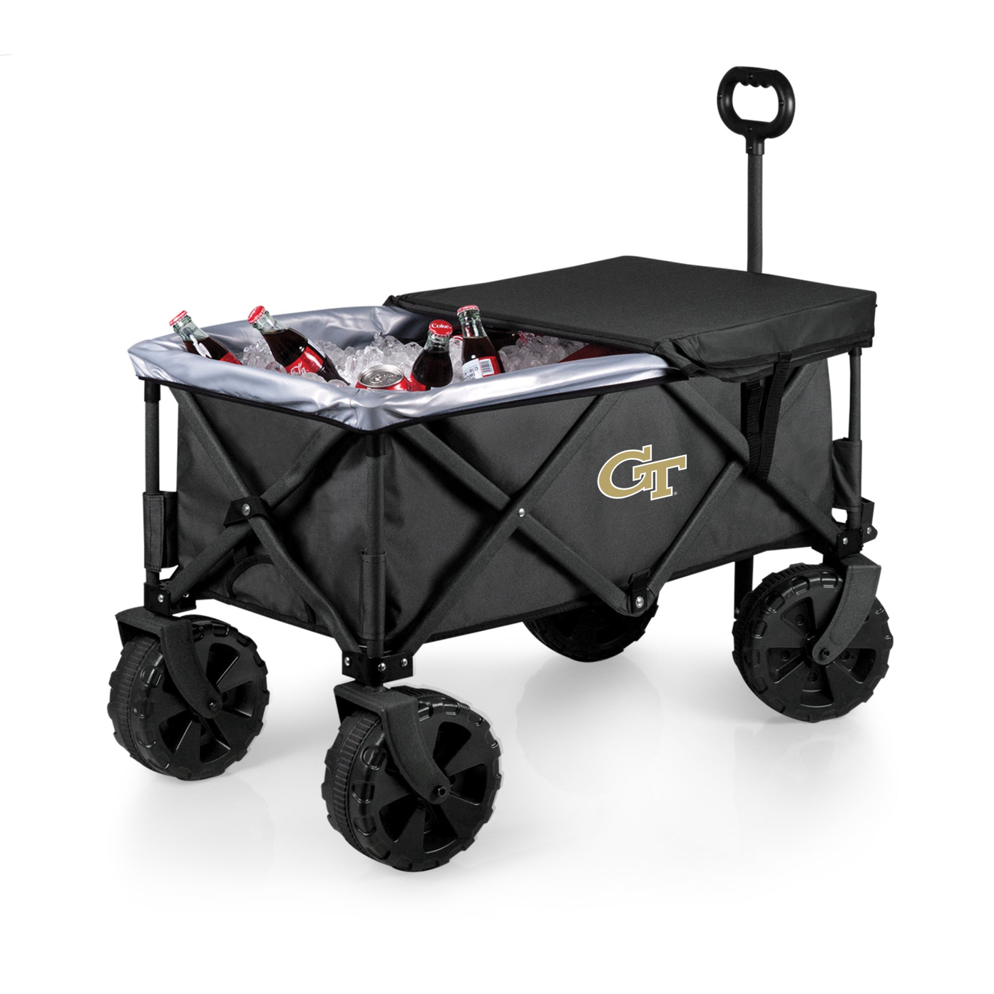 Georgia Tech Yellow Jackets - Adventure Wagon Elite All-Terrain Portable Utility Wagon