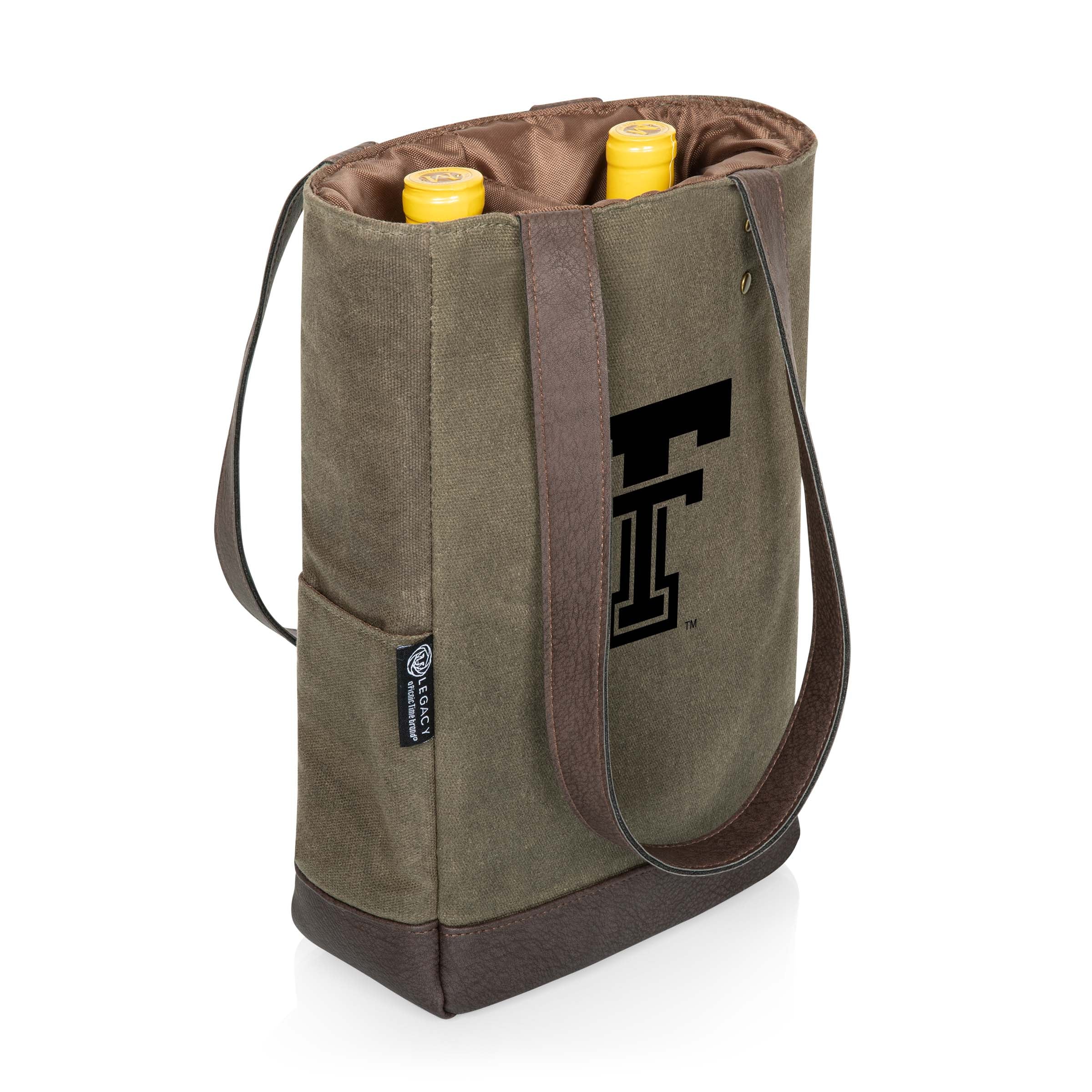 Texas Tech Red Raiders - 2 Bottle Insulated Wine Cooler Bag