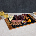 NC State Wolfpack - Covina Acacia and Slate Serving Tray