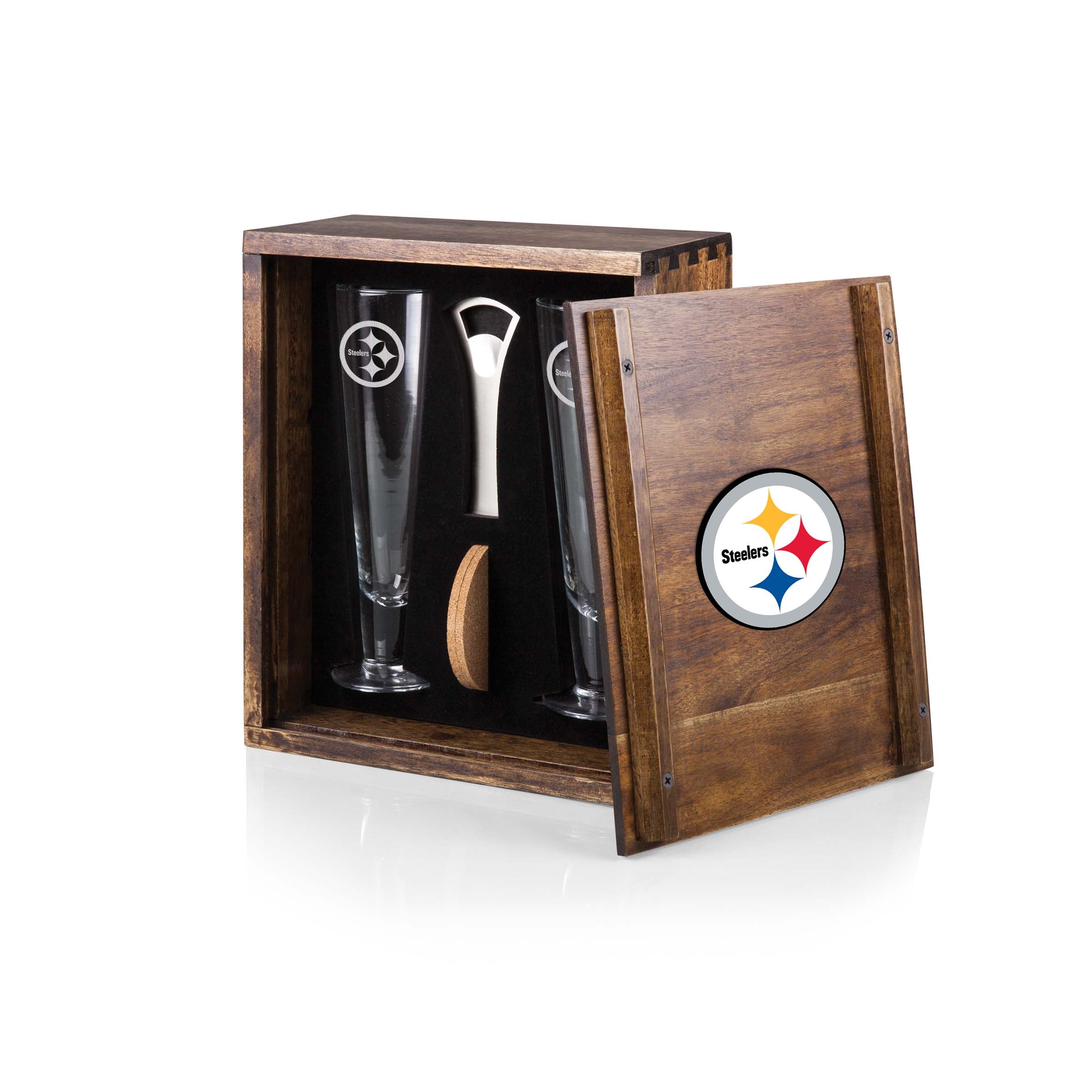 Pittsburgh Steelers - Pilsner Beer Glass Gift Set