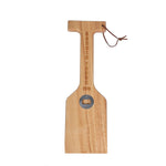 TCU Horned Frogs - Hardwood BBQ Grill Scraper with Bottle Opener