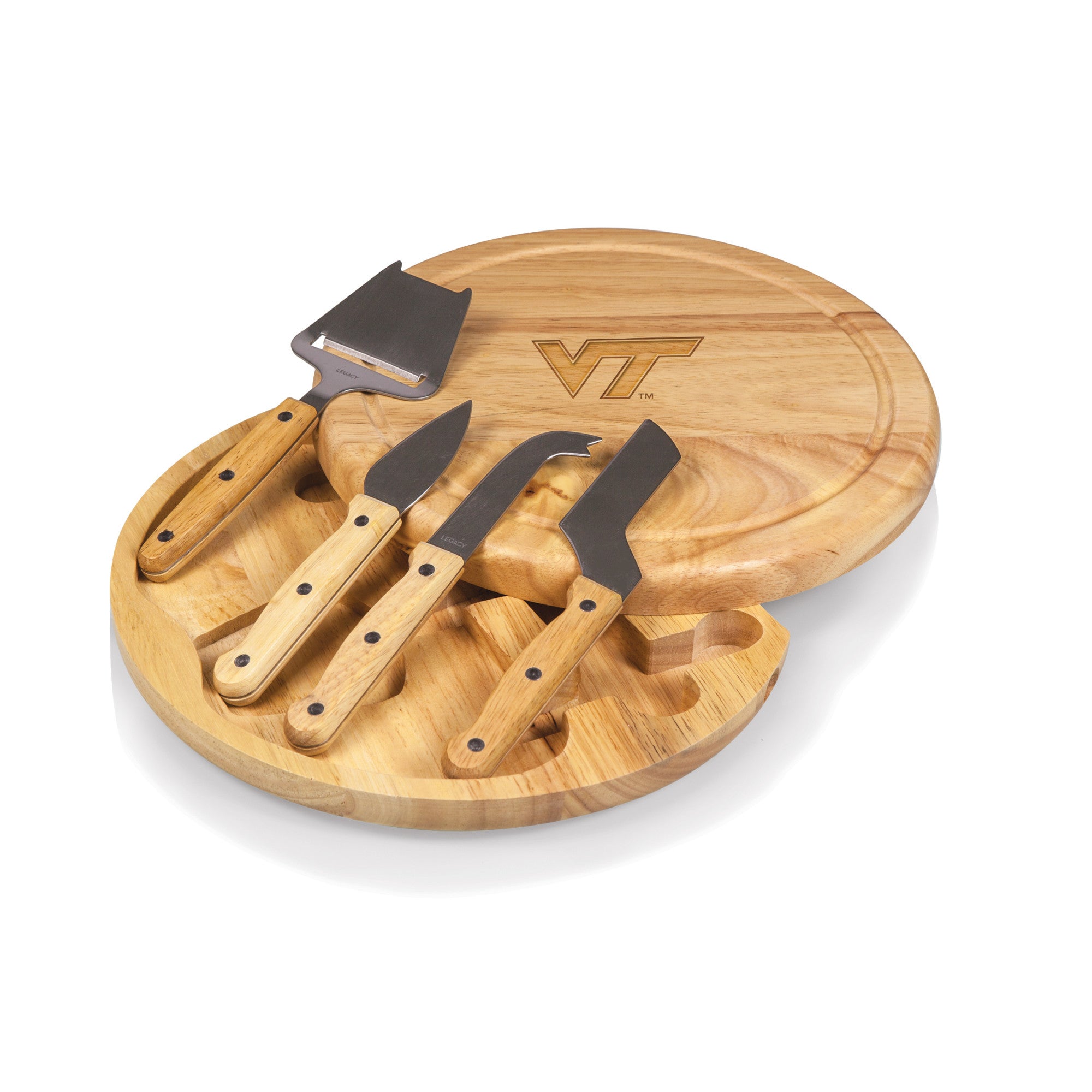 Virginia Tech Hokies - Circo Cheese Cutting Board & Tools Set