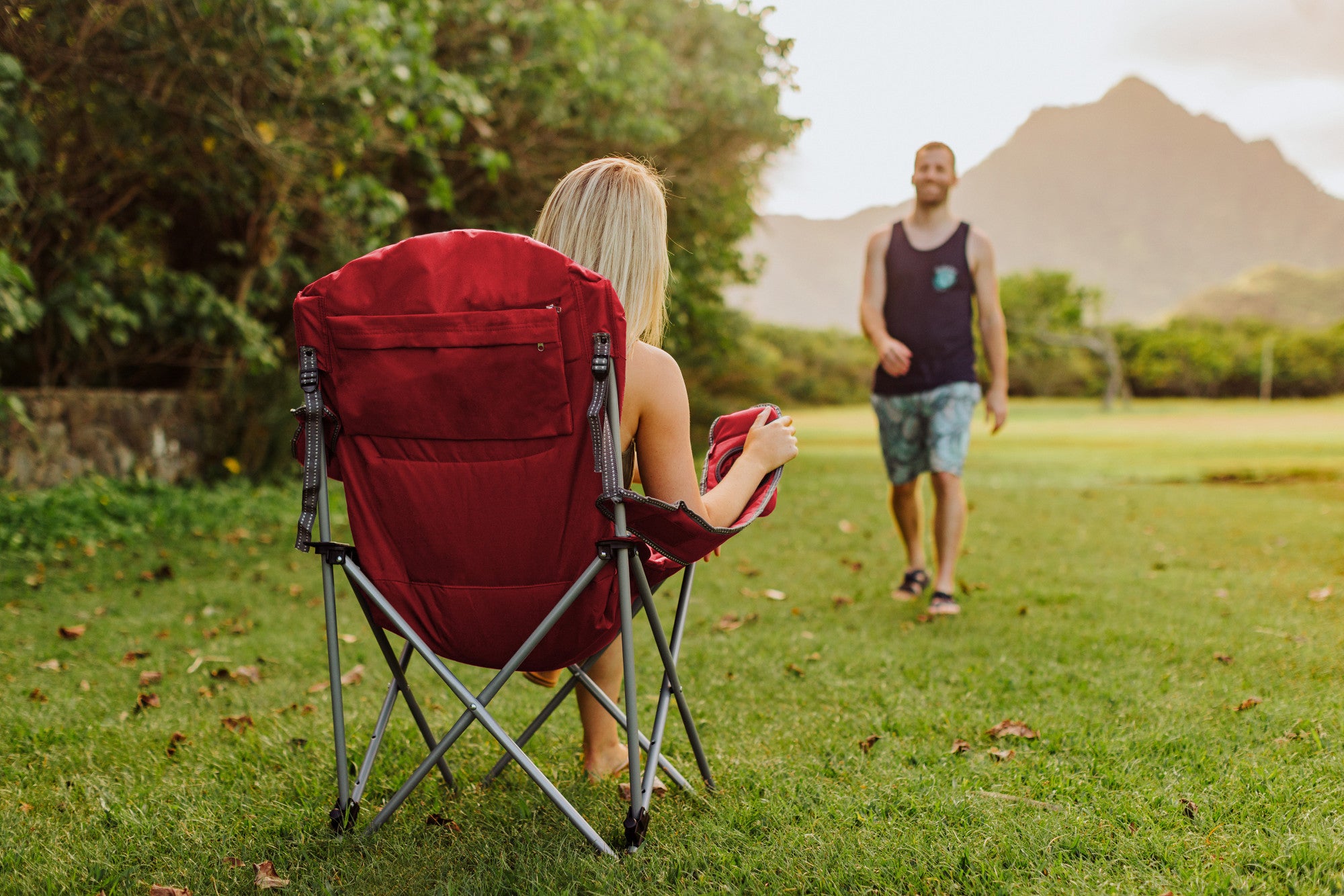 Boston Red Sox - Reclining Camp Chair