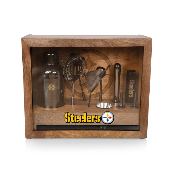 Pittsburgh Steelers - Old Fashioned Bar Set
