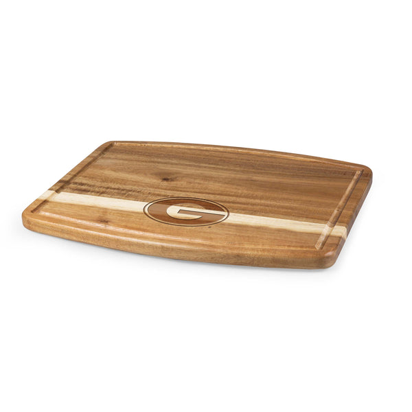 Georgia Bulldogs - Ovale Acacia Cutting Board
