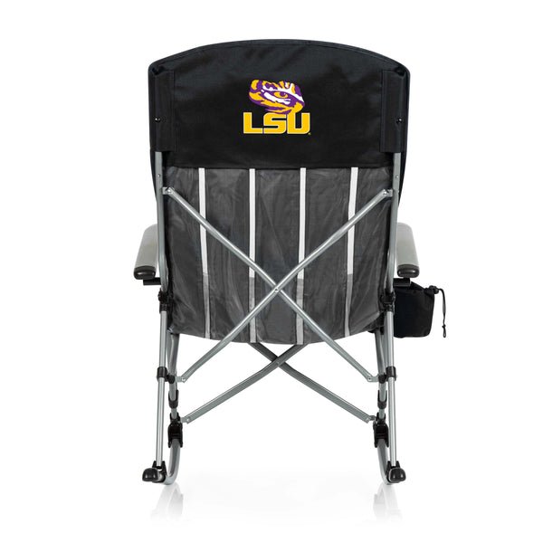 LSU Tigers - Outdoor Rocking Camp Chair