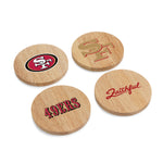 San Francisco 49ers - Coasters with Bottle Openers Set of 4